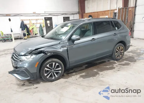 2022 Volkswagen Tiguan 2.0T S from USA, damaged, VIN 3VV0B7AX2NM042934